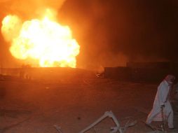 El gasoducto se desconectó del resto del sistema inmediatamente después de la detonación para limitar los daños. AFP / ARCHIVO