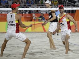 España buscará el podium en voleibol en Río 2016. AP / P.Josek