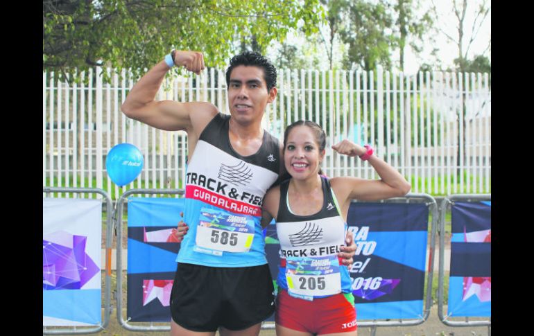Los vencedores. Osmar Alonso y Citlali Cristian. EL INFORMADOR / A. Camacho