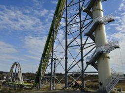 La atracción 'Verrückt' mide 58 metros de altura. AP / J. Toyoshiba