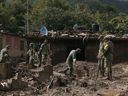 El estado de Puebla fue de los más afectados debido a los deslaves. EFE / H. Ortuño