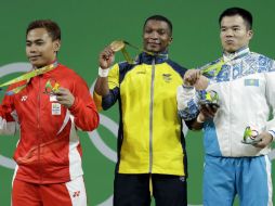 El cafetero de 33 años de edad saltó a la competencia como favorito. AP / M. Groll