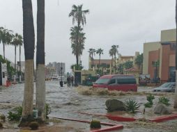 Conagua pide a la población extremar precauciones por lluvias, viento y oleaje. SUN / G. Rodríguez
