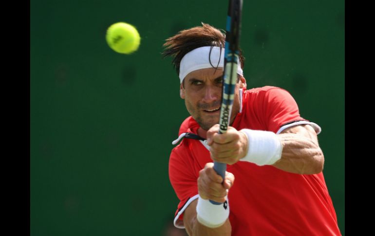 Después del partido, Ferrer reveló que tenía ''molestias en el talón de Aquiles derecho'', pero dice que su derrota no se debe a ese pr AFP / R. Schmidt