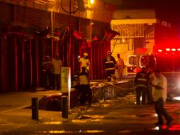 El incendio del pasado 10 de julio dejó daños en varios locales del mercado. EL INFORMADOR / ARCHIVO