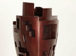 La pieza tomó su forma sobre un molde con base en cera y yeso cerámico, sobre el cual se vació bronce fundido. EL INFORMADOR / J. Robles