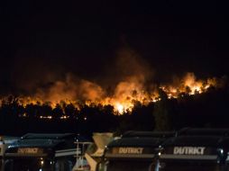 Desde la víspera varios incendios más se produjeron en diferentes puntos del sur de Francia. AFP / B. Langlois