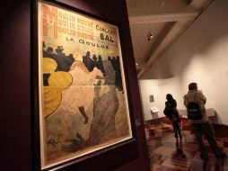 Henri de Toulouse-Lautrec es popular por sus carteles e ilustraciones que representan la atmósfera parisina del siglo XIX. EFE / S. Gutiérrez