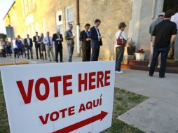 El número de latinos que acuden a las urnas en Estados Unidos crece en cada contienda. AFP / ARCHIVO