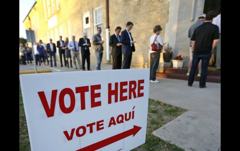 El número de latinos que acuden a las urnas en Estados Unidos crece en cada contienda. AFP / ARCHIVO