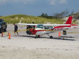 Los otros fallecidos son William C. Hamerstadt, quien era el piloto; y Robert D. Ross, propietario de la aeronave. AP / B. Smialowski