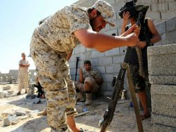 La operación para la liberación de Sirte duró tres meses, aunque se aceleró con la participación de las fuerzas aéreas de EU. EFE / STR