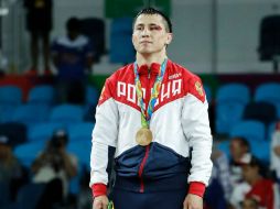 En Londres 2012, el atleta ruso ganó en los 74 kilogramos, y ahora en suelo brasileño volvió a erigirse como el mejor. AFP / J. Guez