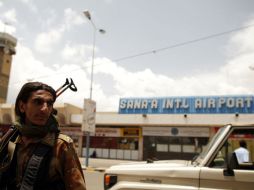 Los vuelos al aeropuerto de Saná quedaron suspendidos el pasado día 9, cuando se intensificaron los ataques de la coalición árabe. AFP / ARCHIVO