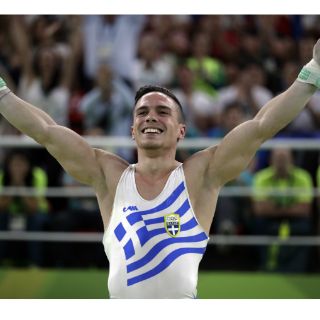 Grecia se lleva el oro en prueba de anillos en Río