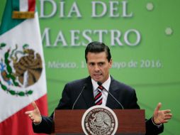 Peña Nieto dejó en claro que la fuerza pública sólo se utilizará cuando se agoten las vías de diálogo. SUN / ARCHIVO