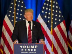 Trump afirmó que sólo quienes abracen una sociedad estadounidense tolerante deben recibir visas. AFP / J. Swensen