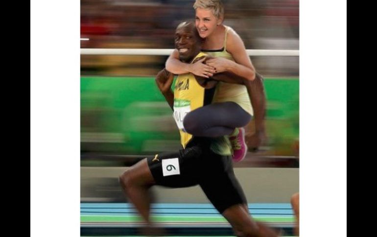 Así es como hago mis mandados a partir de ahora, escribe en la publicación Ellen. TWITTER / @TheEllenShow