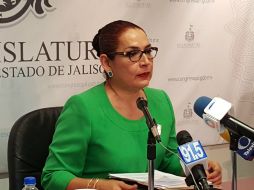 La diputada, María del Refugio Ruiz puntualizó que dicha reforma impondrá frenos a los delitos que se practican en la red. TWITTER / @LegislativoJal