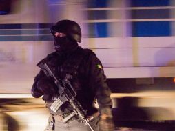 Operativo en Bahia de Banderas. Distintas corporaciones policiacas vigilan la zona. AFP / H. Guerrero