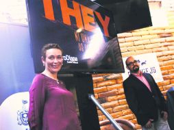 Compromiso. Erika Loyo e Igor Lozada presentaron 'They'. EL INFORMADOR / E. Barrera