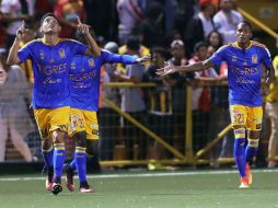 Tigres llegó a tres puntos, mientras Herediano continuó con una unidad. MEXSPORT /