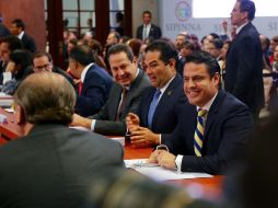 Aristóteles Sandoval asistió a la Segunda Sesión del Sistema Nacional de Protección Integral de Niñas, Niños y Adolescentes. ESPECIAL / Aristóteles Sandoval