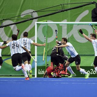 Argentina gana su primer oro en hockey