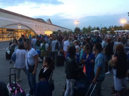 La compañía ferroviaria nacional de Francia, cerró la estación Marne-de-la-Vallee, a 25 kilómetros al este de la capital francesa. AP / P. Sotto
