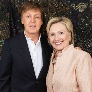 Paul McCartney se reúne con Hillary Clinton
