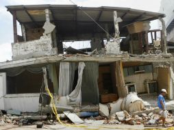 El fenómeno natural ocurre al sur de la zona más afectada por el sismo del domingo, que dejó un saldo de cuatro muertos. EFE / ARCHIVO