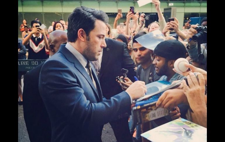 Ben Affleck lideró este año la cinta de superhéroes 'Batman vs Superman: Dawn of Justice'. INSTAGRAM / benaffleck