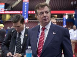 El puesto de Manafort pendía de la cuerda floja tras el desplome de Trump en las preferencias electorales. AP / D. Kaster