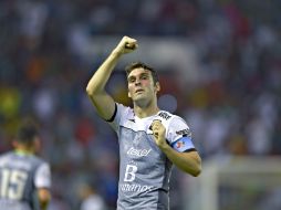 Boselli celebra uno de los goles que le dio el triunfo a León. MEXSPORT / I. Ortiz