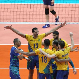 Brasil se queda con la medalla de oro en voleibol varonil