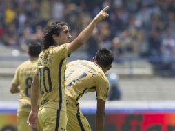 Con triplete de Matías Britos, el conjunto felino dominó el partido. MEXSPORT / B. Maldonado