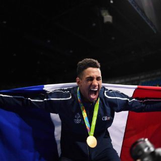 Francés Tony Yoka gana oro de los supercompletos del boxeo