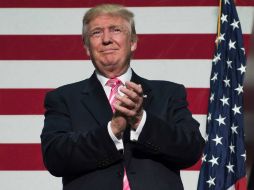 La nueva administradora de campaña de Trump señala que acaba de tener la mejor semana de su campaña. AFP / M. Riley