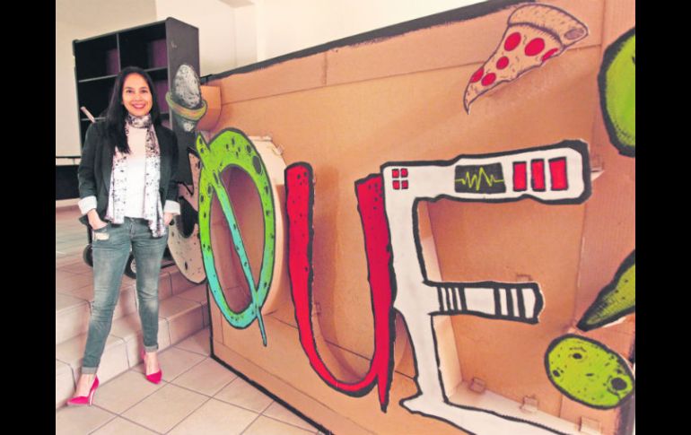 Ana Luelmo, directora de FIL Niños, comparte los detalles que verán los visitantes de este lugar que tendrá más actividades lúdicas. EL INFORMADOR / F. Atilano