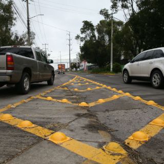 En Periférico, implementan solución vial propuesta por un ciudadano