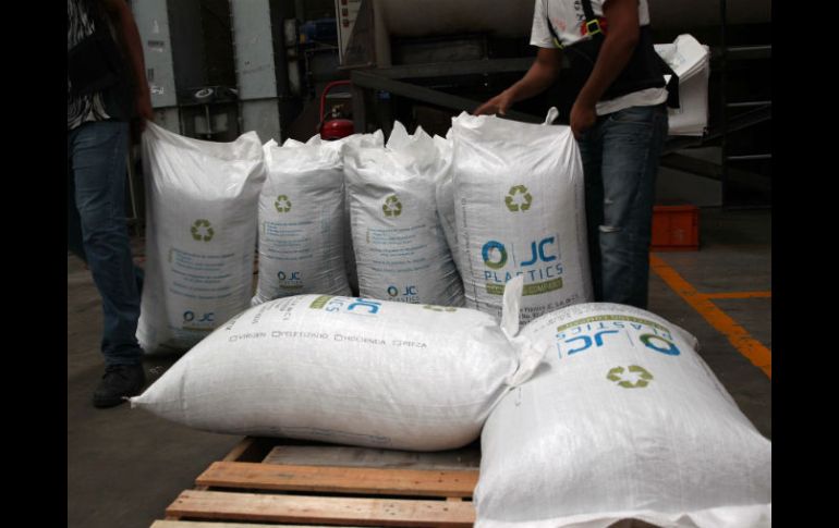 Empresa de reciclaje JC Plastics. A pesar de las limitaciones, México es líder en América en el aprovechamiento de PET. EL INFORMADOR / M. Vargas