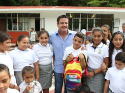 El mandatario se dice comprometido con la reforma educativa y con los docentes. EL INFORMADOR / P. Pérez-Franco