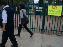 Confían en que en el transcurso de la semana se incremente el número de planteles abiertos. SUN / E. Hernández