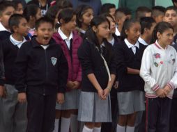 Las entidades y la Cd. de México reportaron cifras de asistencia estudiantil y apertura de escuelas prácticamente de cien por ciento. NTX / N. Tavira