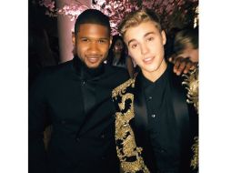 Usher confiesa que considera a Justin Bieber como un hijo. INSTAGRAM / usher
