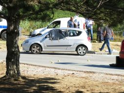 El atacante huyó en un coche y murió probablemente por disparos de la policía, aunque no se descarta un suicidio. ESPECIAL / www.delo.si