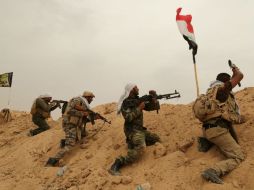 El asalto a la ciudad empezó esta mañana con la participación de unidades de la lucha antiterrorista. AP / ARCHIVO