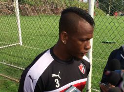 ''Hemos cometido errores (...) tenemos esta semana para enmendarlos para que no nos vuelvan a pasar, dijo el zaguero Leiton Jiménez. TWITTER / @atlasfc