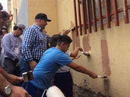 Este lunes se inició con la renovación de la Unidad Habitacional Ignacio L. Vallarta en la colonia Libertad. EL INFORMADOR / V. Arenas