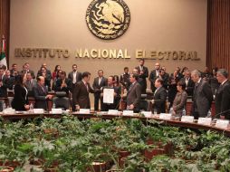 En terminos reales, el INE propondrá una reducción al gasto de cinco por ciento, con relación a los 11 mil MDP que ejerce este año. NTX / ARCHIVO